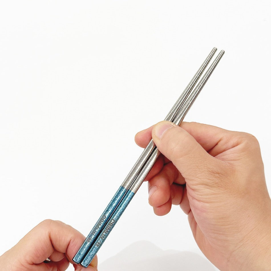 TiCarry — Pure Titanium Portable Cutlery Set