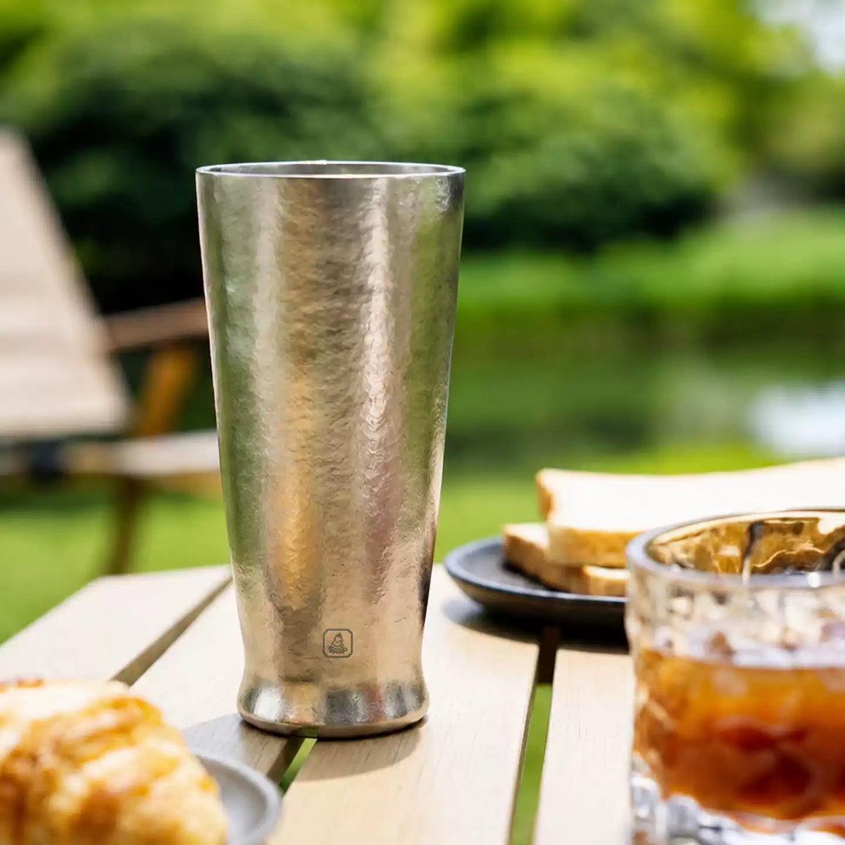 Titanium Chill Cup 340ml – Double-Wall Pure Titanium Drinkware