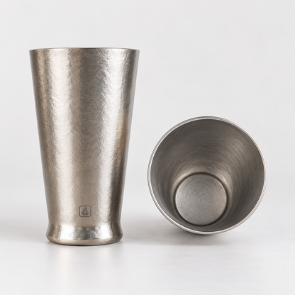 Titanium Chill Cup 340ml – Double-Wall Pure Titanium Drinkware