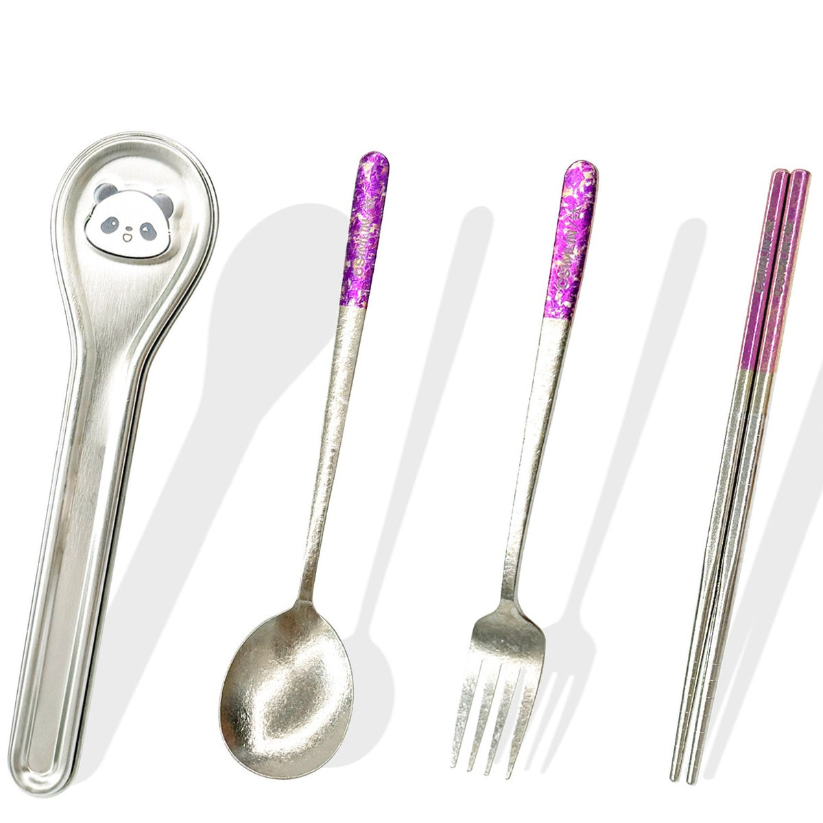 TiCarry — Pure Titanium Portable Cutlery Set