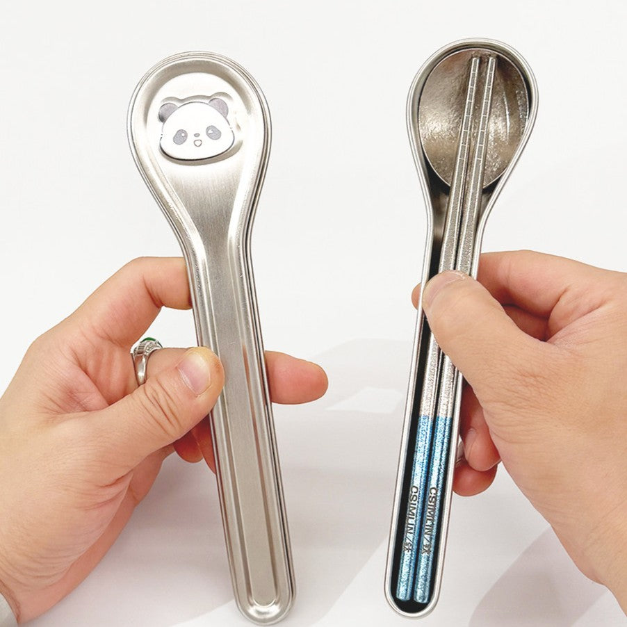 TiCarry — Pure Titanium Portable Cutlery Set