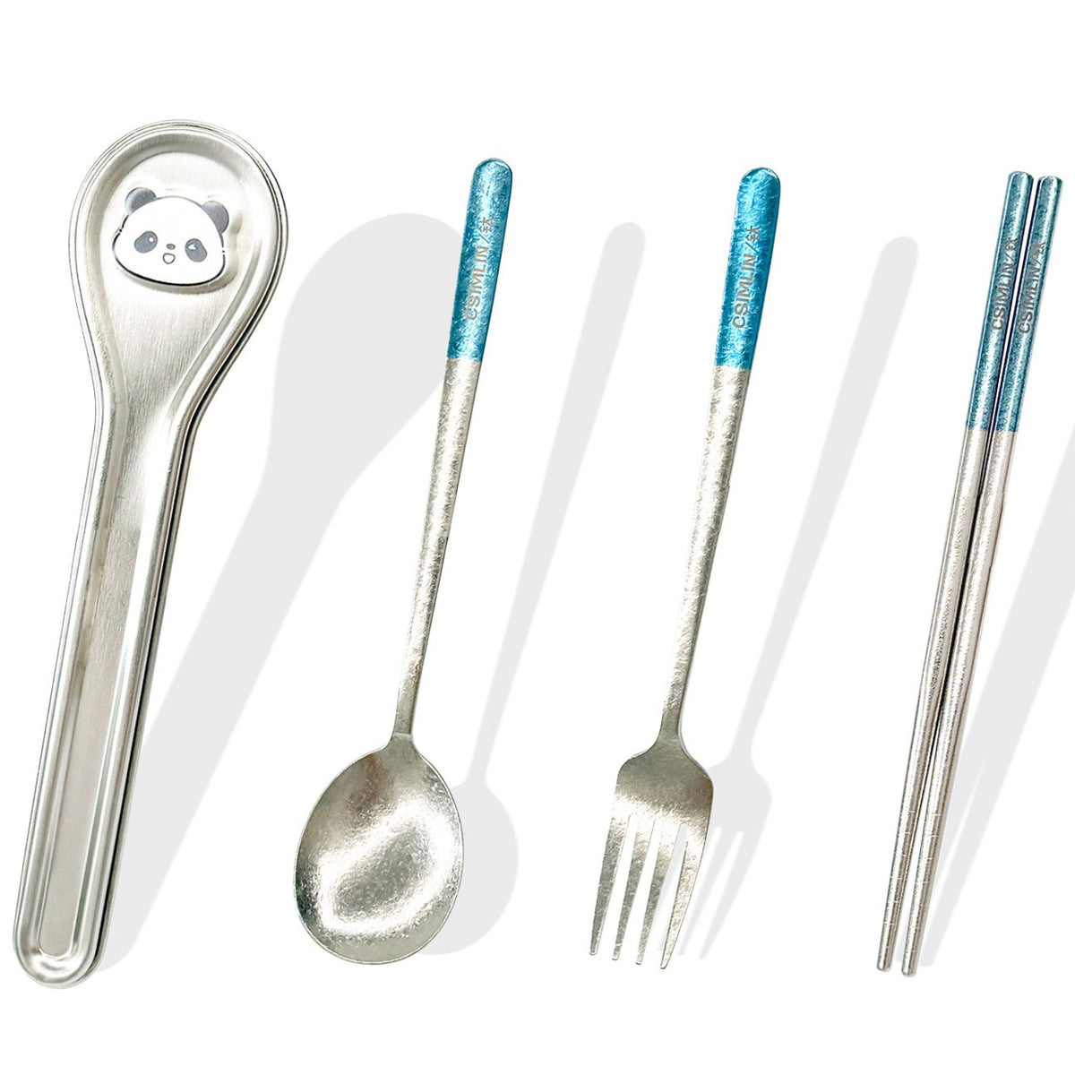 TiCarry — Pure Titanium Portable Cutlery Set