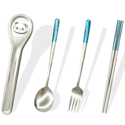 TiCarry — Pure Titanium Portable Cutlery Set