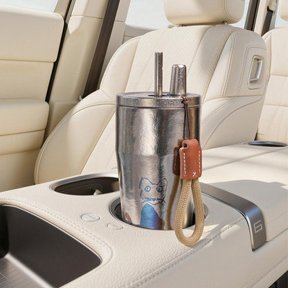 TiFlow 500 — Pure Titanium Vacuum Travel Tumbler