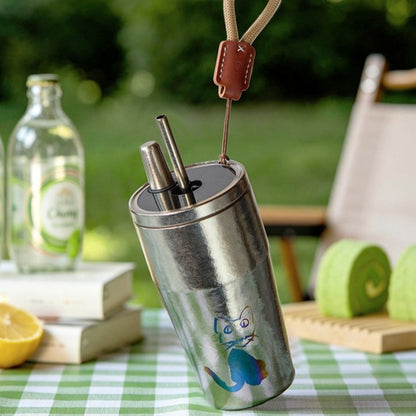 TiFlow 500 — Pure Titanium Vacuum Travel Tumbler