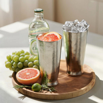 Titanium Chill Cup 340ml – Double-Wall Pure Titanium Drinkware