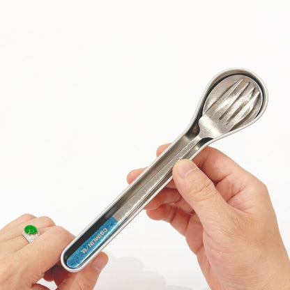 TiCarry — Pure Titanium Portable Cutlery Set