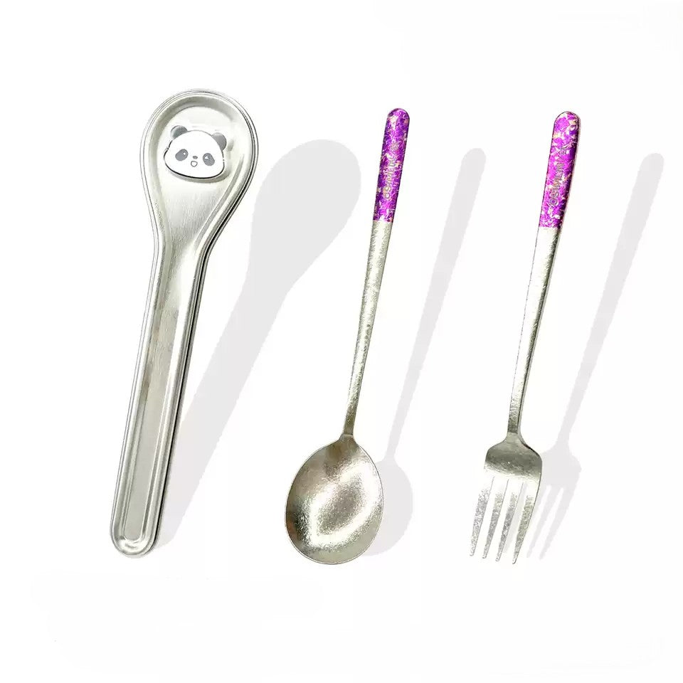 TiCarry — Pure Titanium Portable Cutlery Set