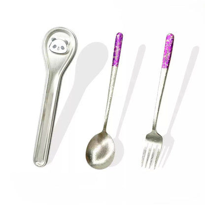 TiCarry — Pure Titanium Portable Cutlery Set