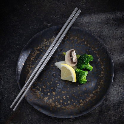 Nookti TiChop — Pure Titanium Chopsticks Set